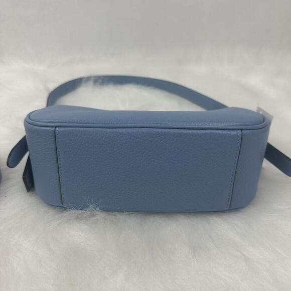 Coach Kailey Shoulder/Crossbody Bag Refine Pebble Leather Bluebell CY707 NWT - Picture 4 of 7
